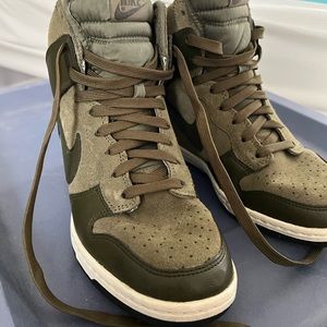 Nike high tops wedge sneakers